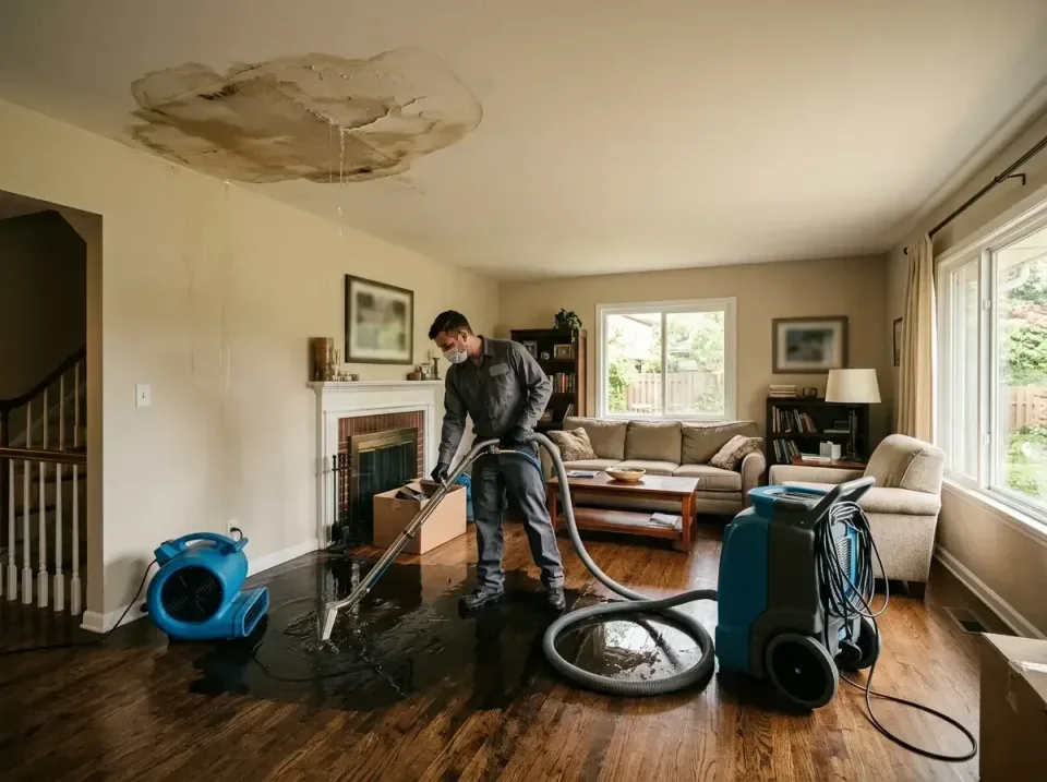 attic-pipe-burst-ceiling-drip-008 — frequently asked questions, Water Damage Restoration & Carpet Care in Hidden Springs, ID